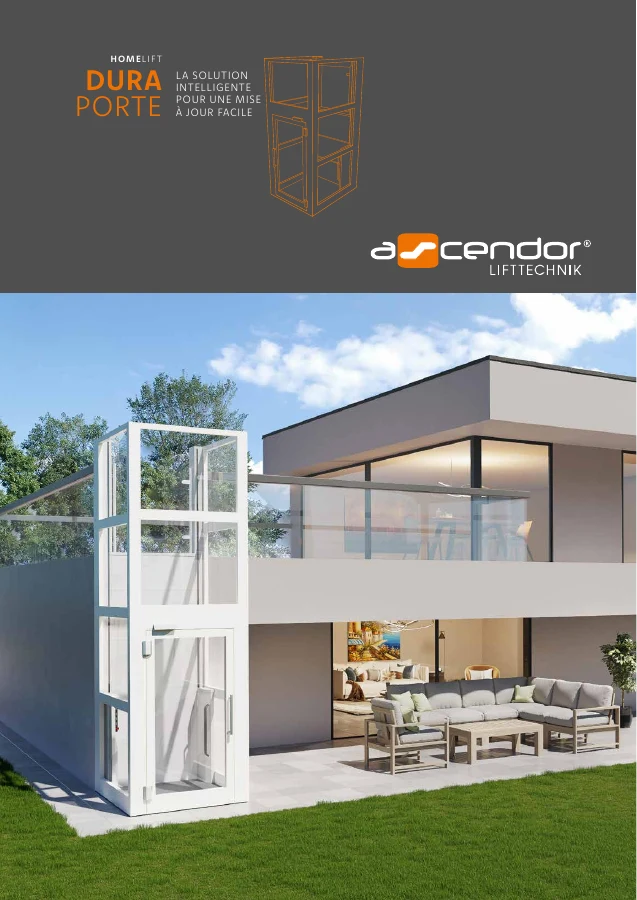 Couverture de la brochure Ascendor DuraPorte