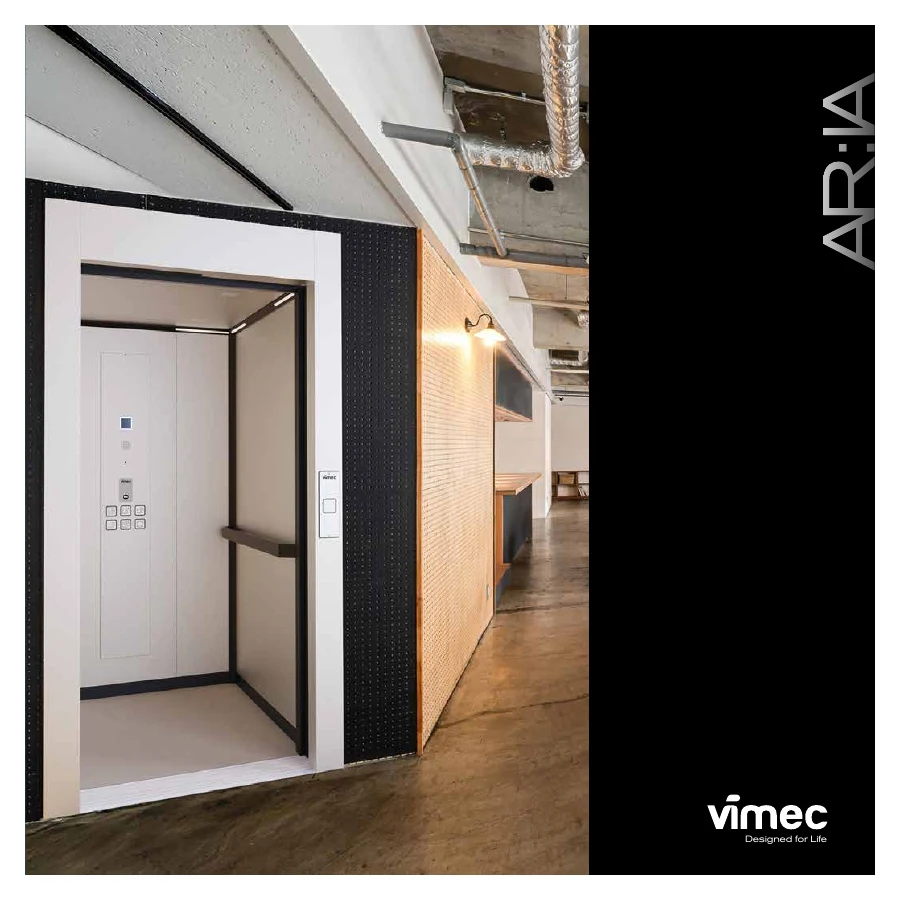 Couverture de la brochure Vimec Aria — Complément de gamme